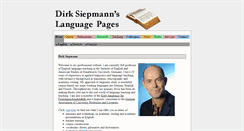 Desktop Screenshot of dirk-siepmann.de