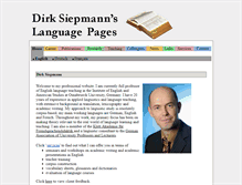 Tablet Screenshot of dirk-siepmann.de
